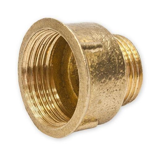 Переходник ВН  латунный резьбовой 3/8" х 1/4" Stout