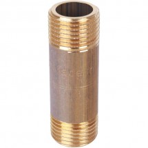 Удлинитель латунный резьбовой Stout - 1/2" НР-НР длина 50 мм
