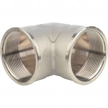 Угольник ВВ никелированный резьбовой 1 1/2" Stout