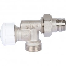Клапан термостатический осевой Stout 1/2" х 3/4"ЕК под евроконус