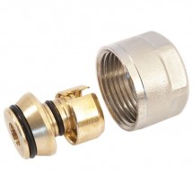 Фитинг компрессионный 16х2,0х3/4" (2 уплотнения) Stout