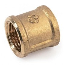 Муфта ВВ латунная резьбовая 1/8" Stout