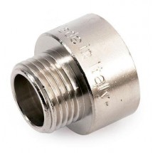 Переходник ВН никелированный резьбовой 3/4" х 1/2" Stout