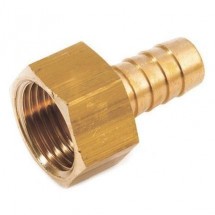 Штуцер ВР латунный резьбовой 1/2"х18 мм Stout