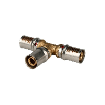 Пресс тройник Stout 16x16x16 мм равнопроходной (арт.SFP-0006-161616 )