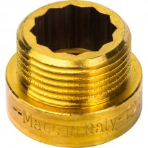 Удлинитель латунный резьбовой Stout - 3/4" длина 10 мм