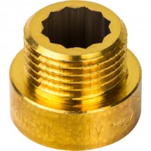Удлинитель латунный резьбовой Stout - 1/2" длина 10 мм