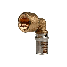 Пресс угольник Stout 16x1/2" с ВР резьбой (арт.SFP-0010-001216 )